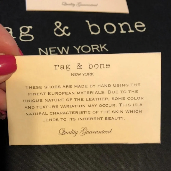 RAG & BONE HARPER MOTO LEATHER BOOT - Picture 12 of 14